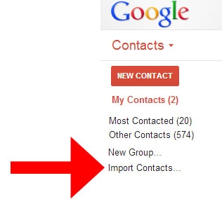 Csv Template For Gmail Contacts