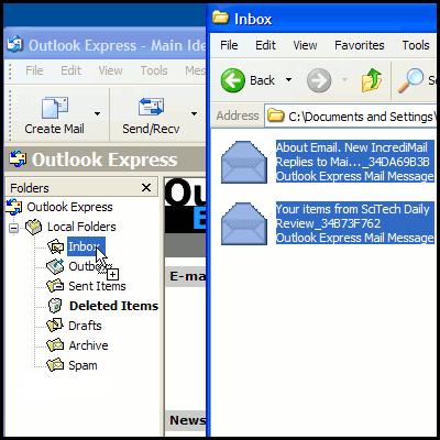 Outlook Express Iaf Files Stored