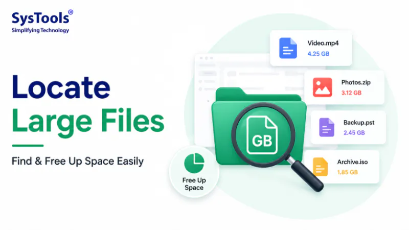 How to Locate Large Files on Hard Drive in Windows?