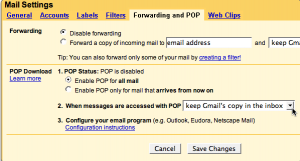 Gmail POP 1