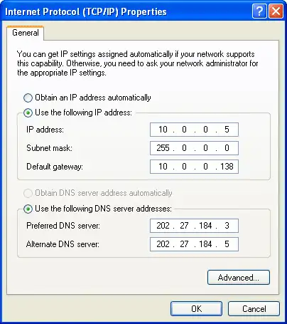 DNS Settings