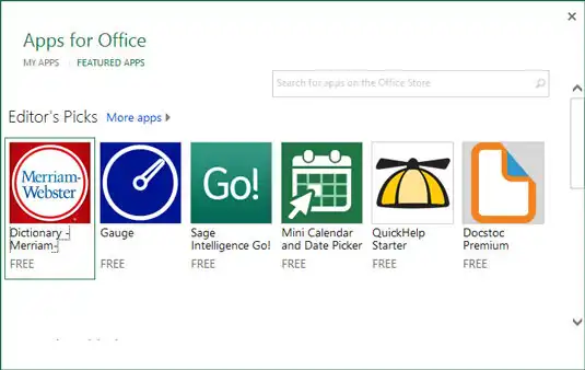 Apps for Office