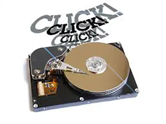 hard drive clicking