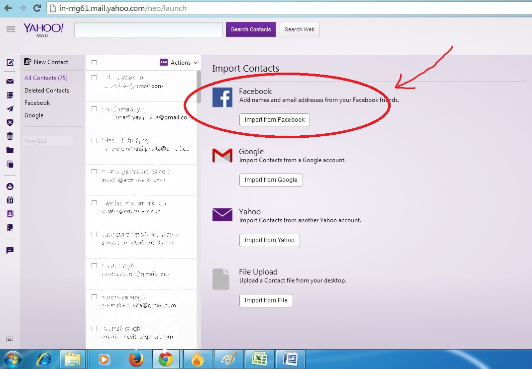 How To Import Contacts To Yahoo Mail Systools Blog
