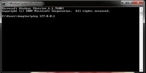 Ping 127.0.0.1