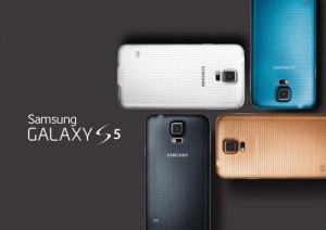 Новый Galaxy S5 с разными цветами