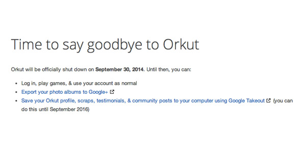 Сохранить данные Orkut