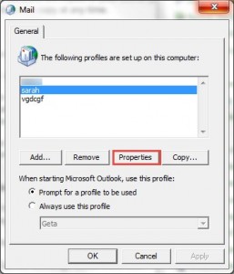 how to rename an outlook identity