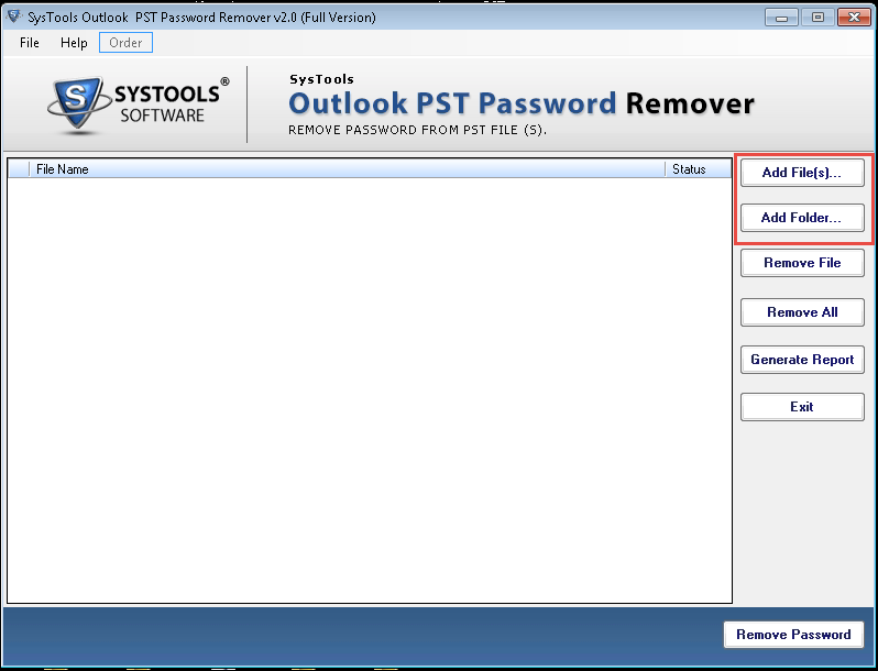 PST password not working