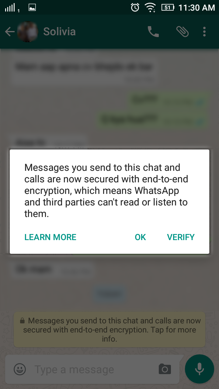 the android messages now endtoend encryption