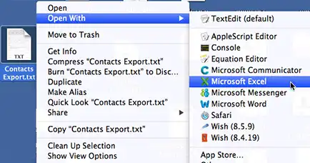 select txt file in outlook mac