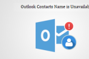 How to Fix “Outlook Contacts Not Available In Address Book” Error
