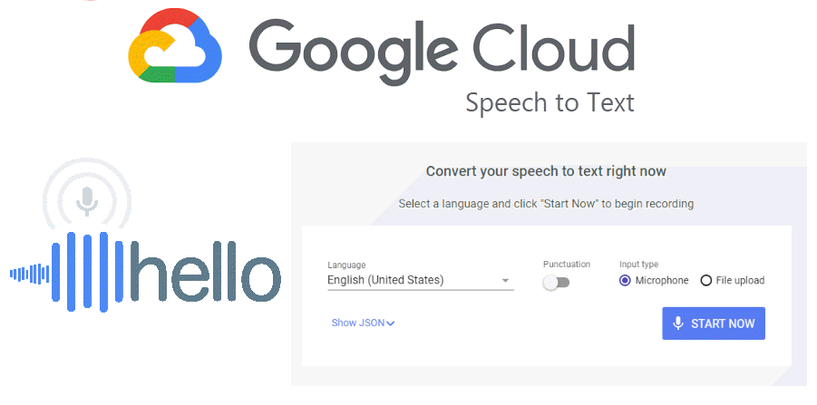 google speech to text online demo