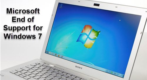 Окончание срока службы Microsoft для Windows OS 7