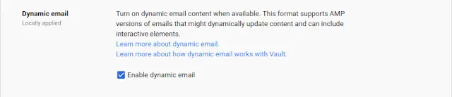 Dynamic Email