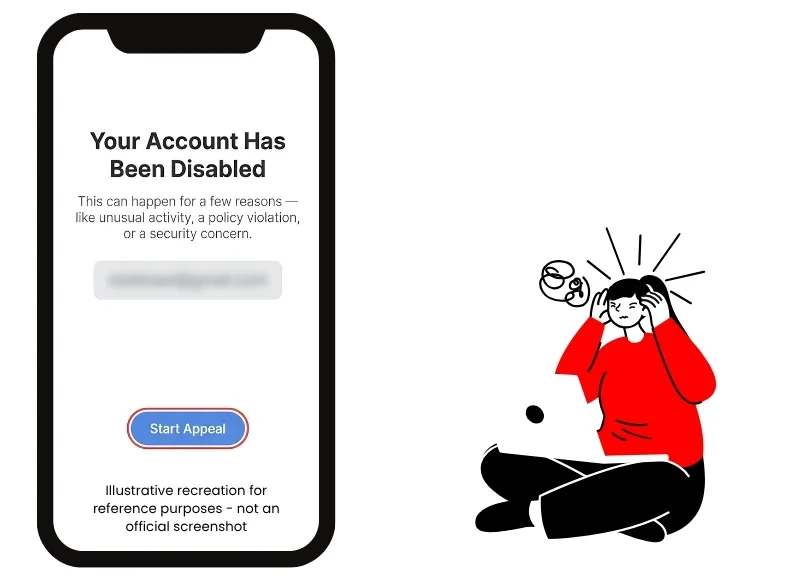 why did google disabled my gmail account